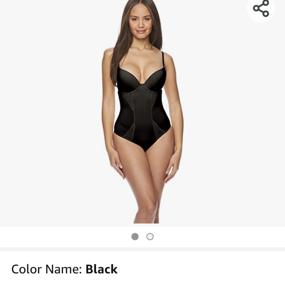 Bebe black 34C shapewear. NWOT - Picture 3 of 9